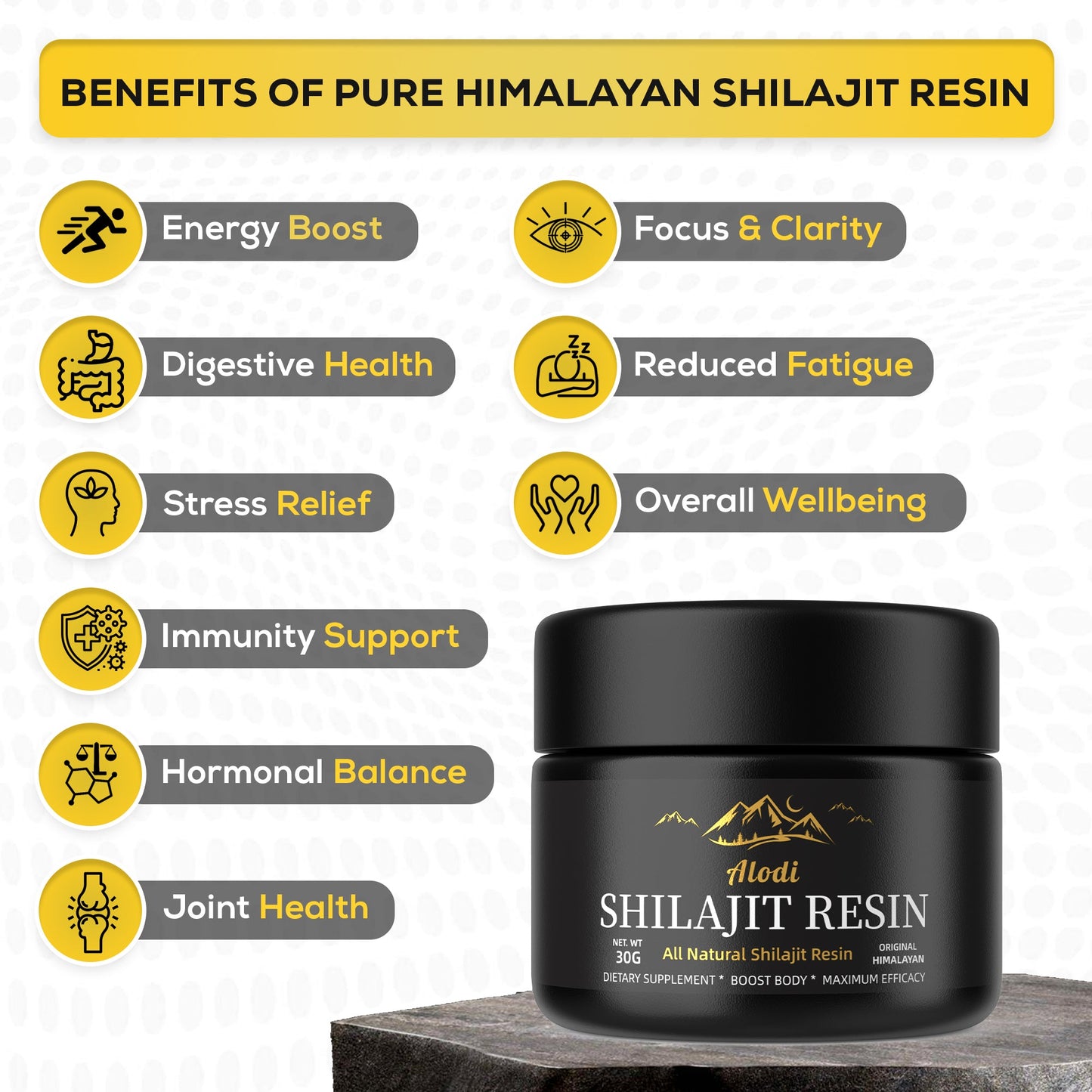 Pure Shilajit Resin from Himalayan Mountain's