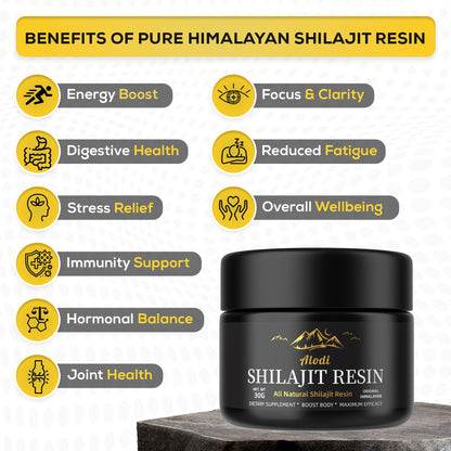 Pure Shilajit Resin from Himalayan Mountain's