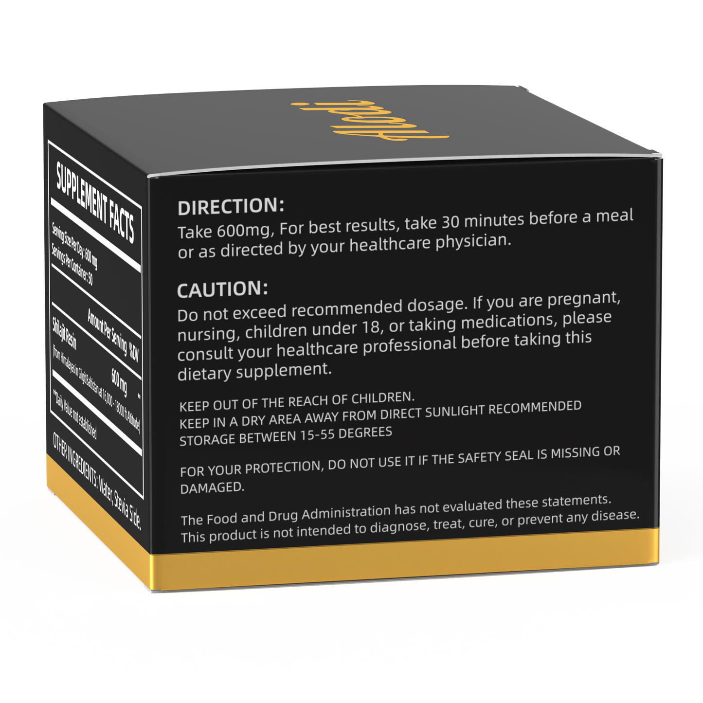 Pure Shilajit Resin from Himalayan Mountain's