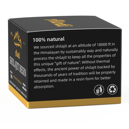 Pure Shilajit Resin from Himalayan Mountain's