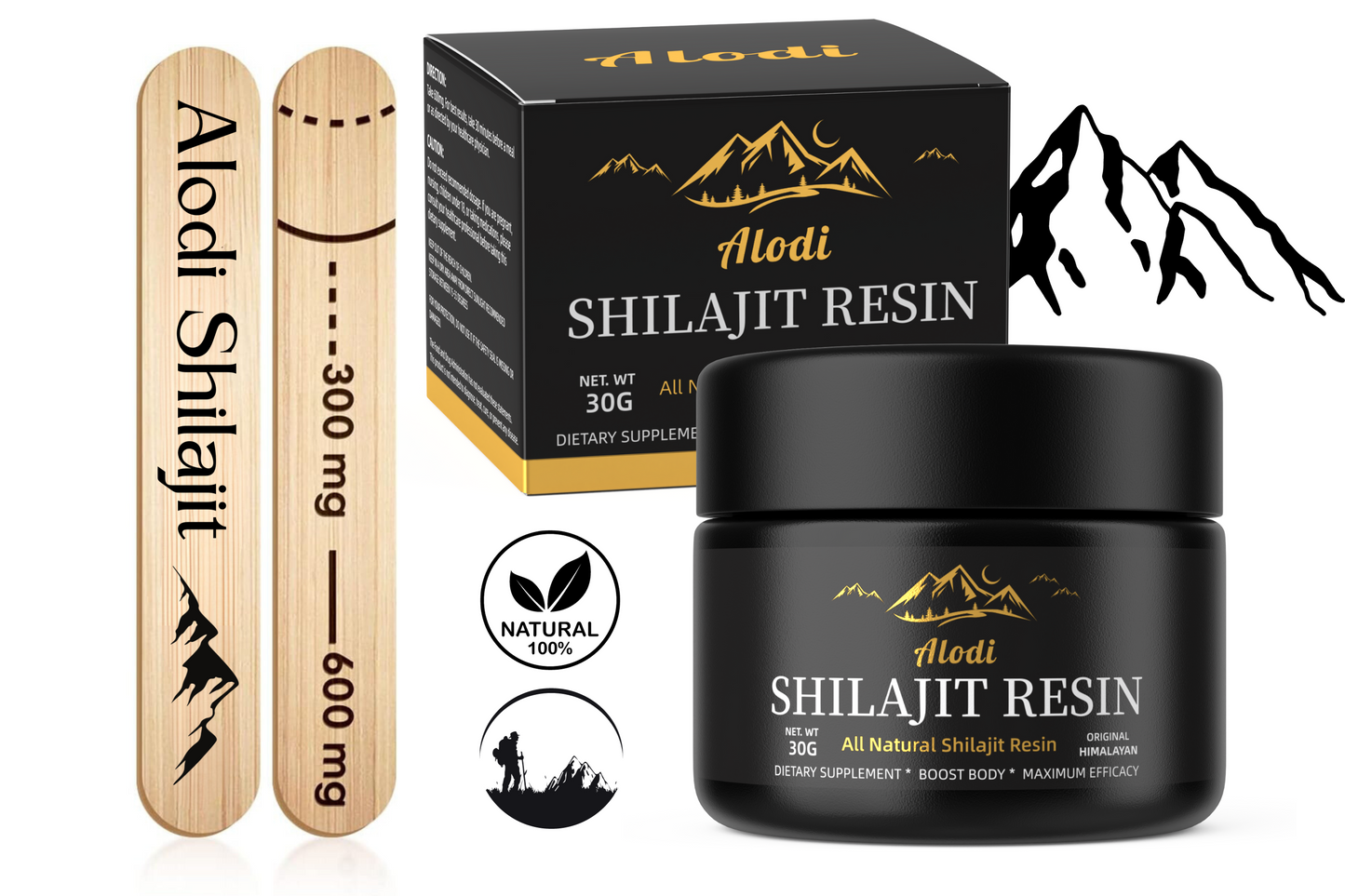 Pure Shilajit Resin from Himalayan Mountain's