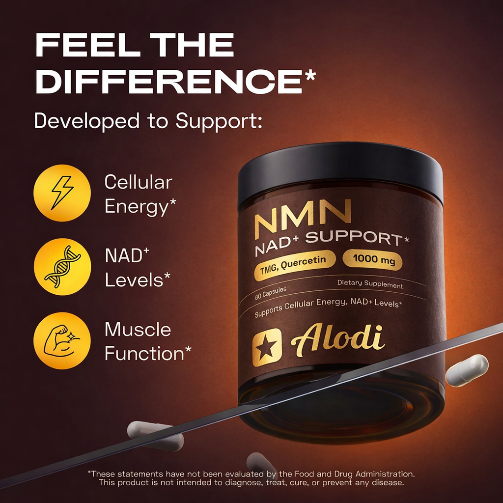 Alodi NMN 1000mg — Premium Daily Wellness Capsules